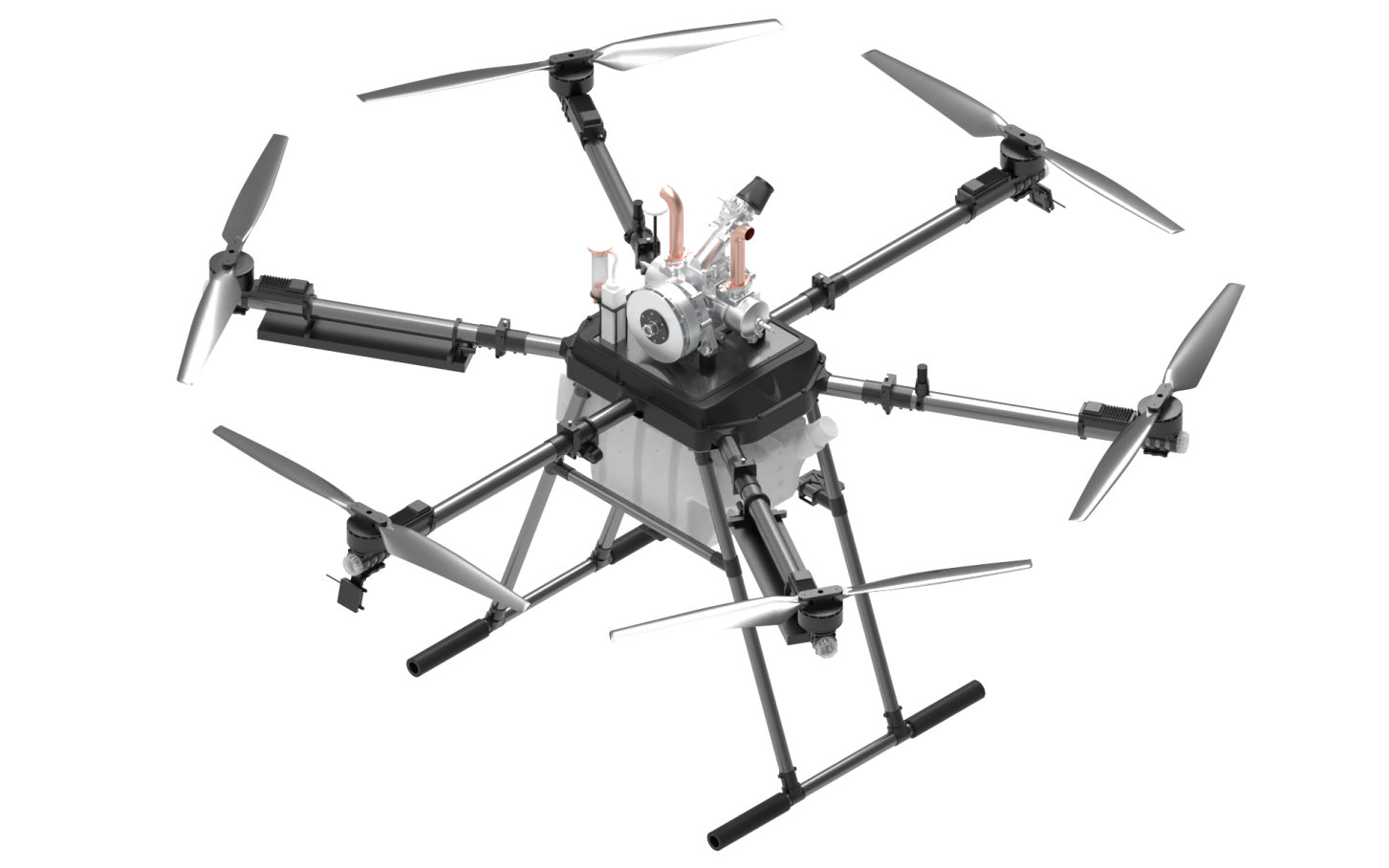 XJ-X60 gasoline-electric hybrid multirotor